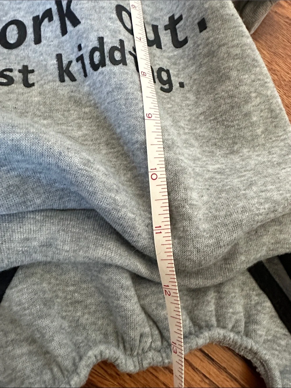 Dog Gray Hoodie Jumpsuit with Black Stripe Accent - 
